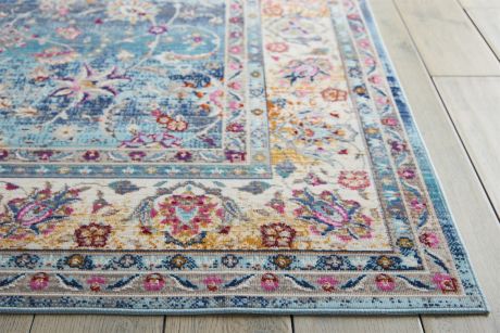 Vintage Kashan Blue - Image 8