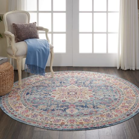 Vintage Kashan Blue - Image 6