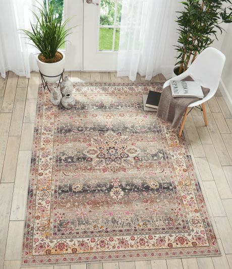 Vintage Kashan Grey
