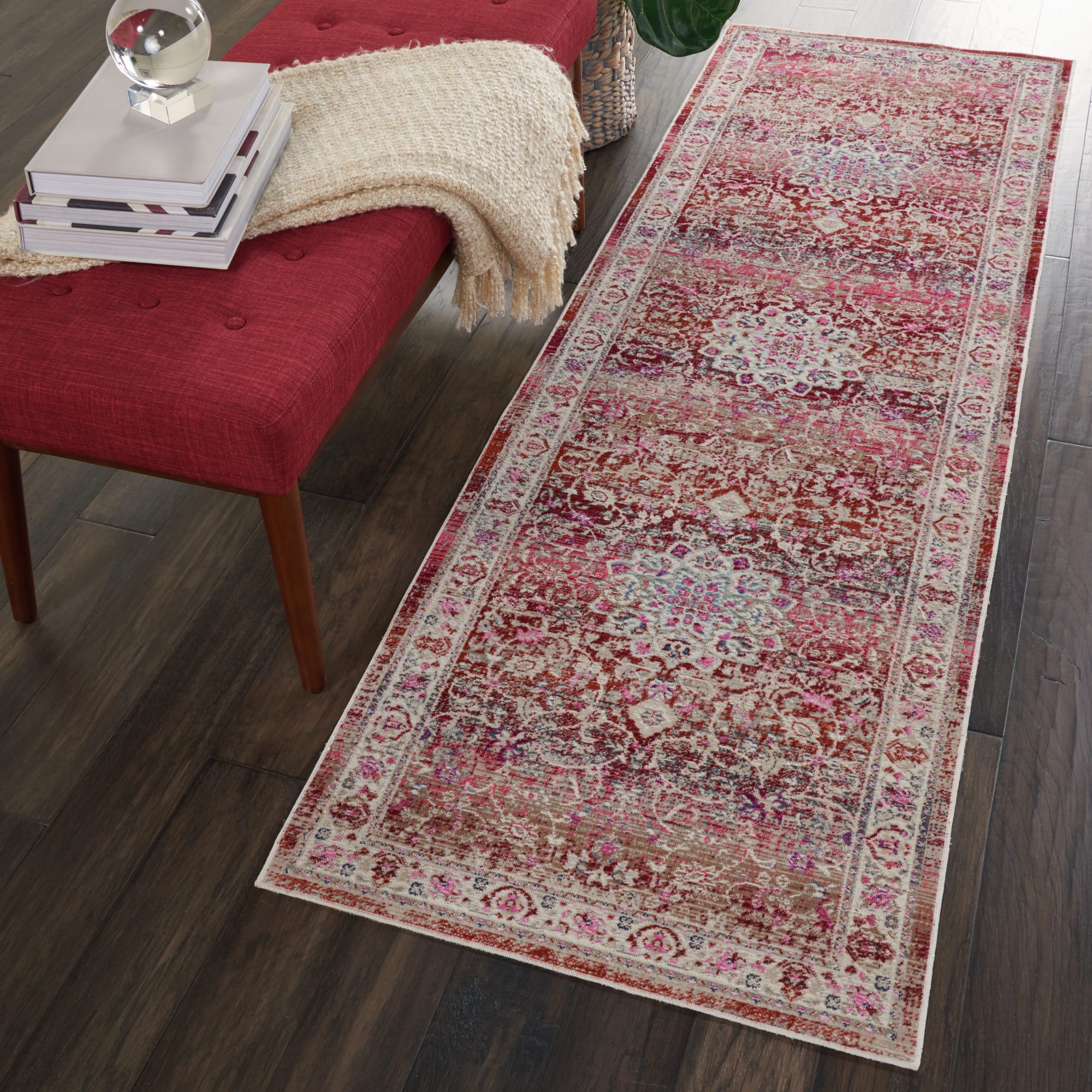 Vintage Kashan Red - Image 2