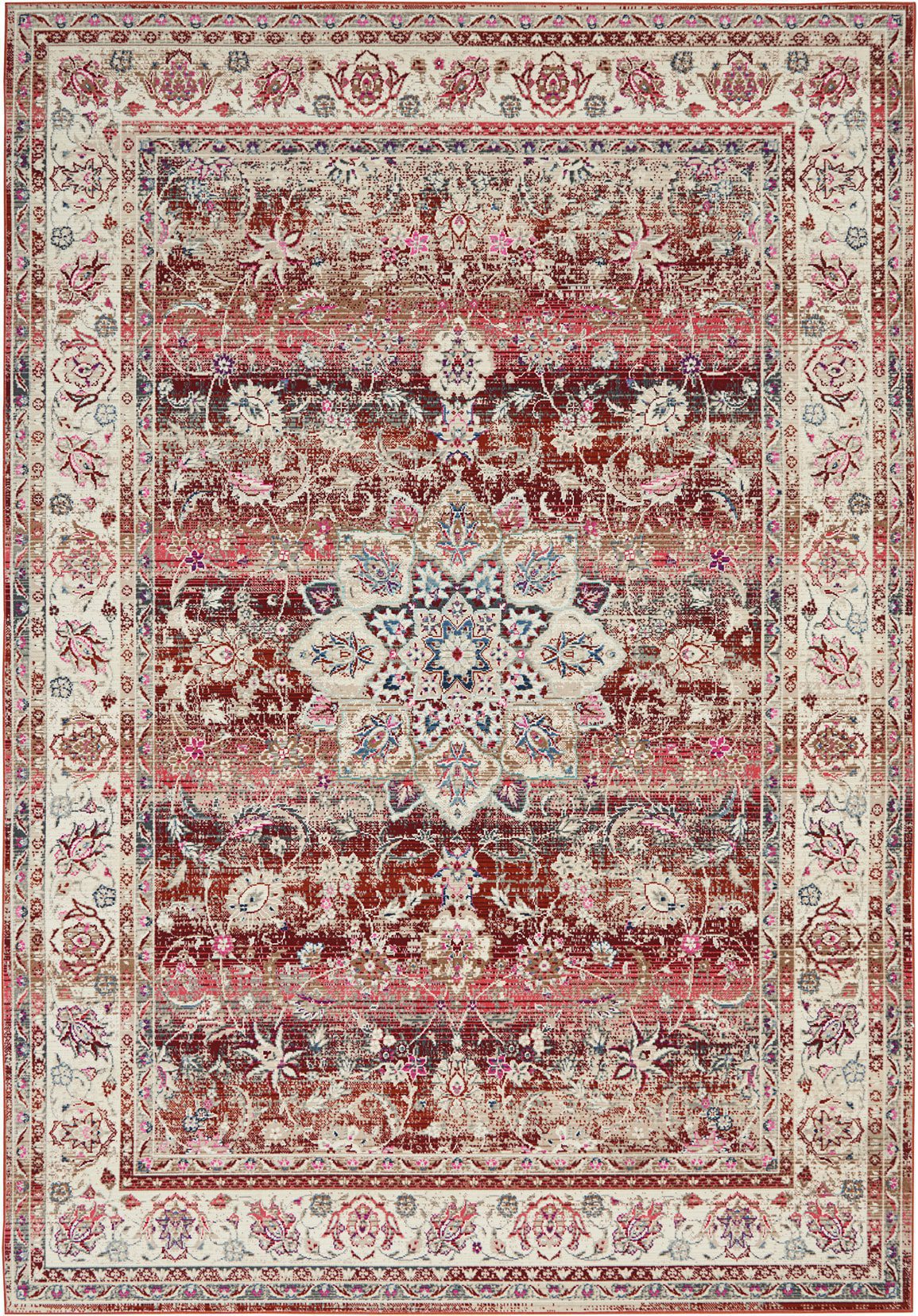 Vintage Kashan Red - Image 3