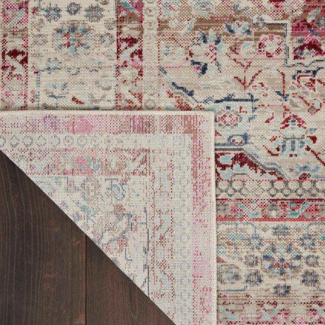 Vintage Kashan Red Ivory 7 - Image 4