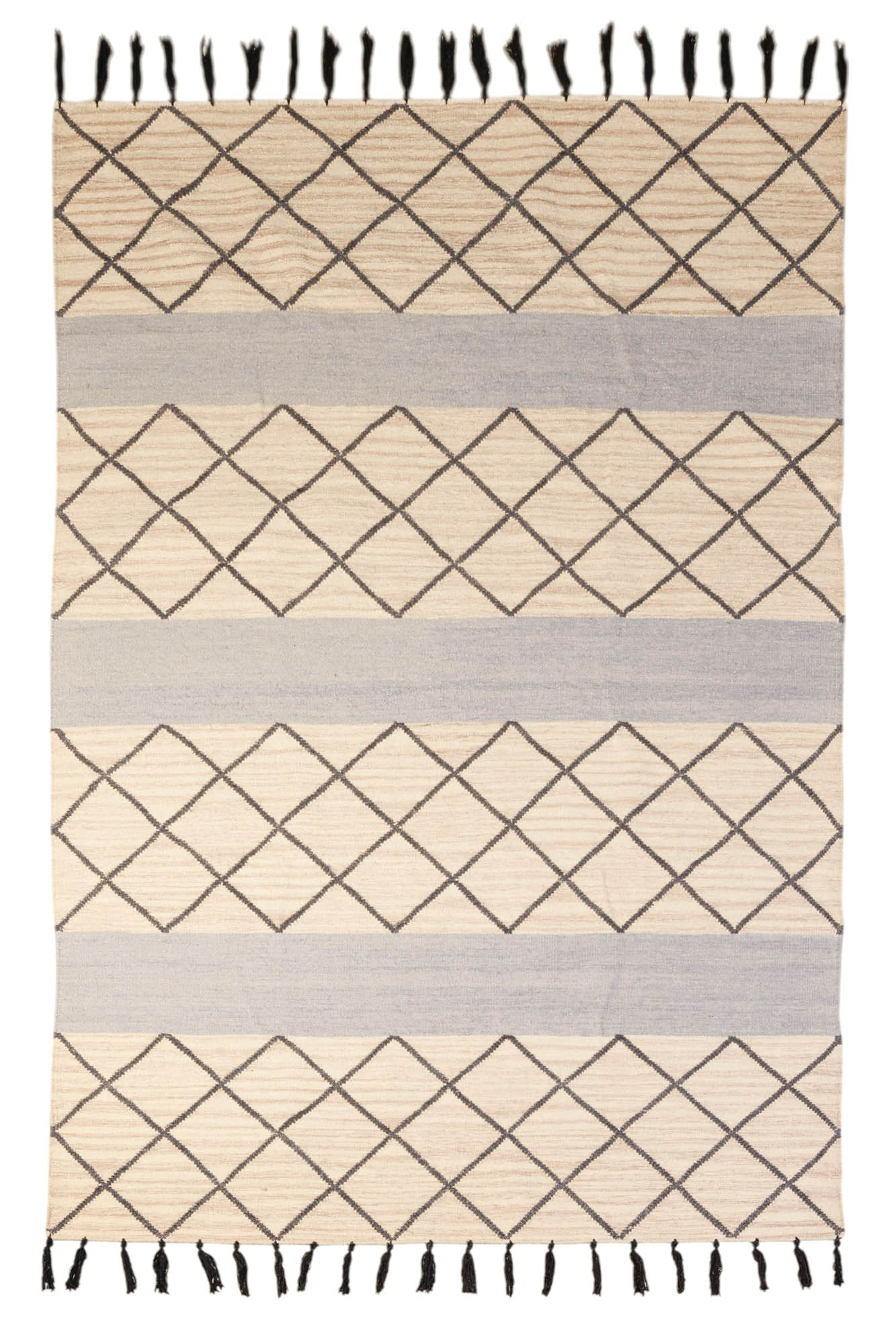 JAZMIN 01 ORGANIC GREY MaltaRugs