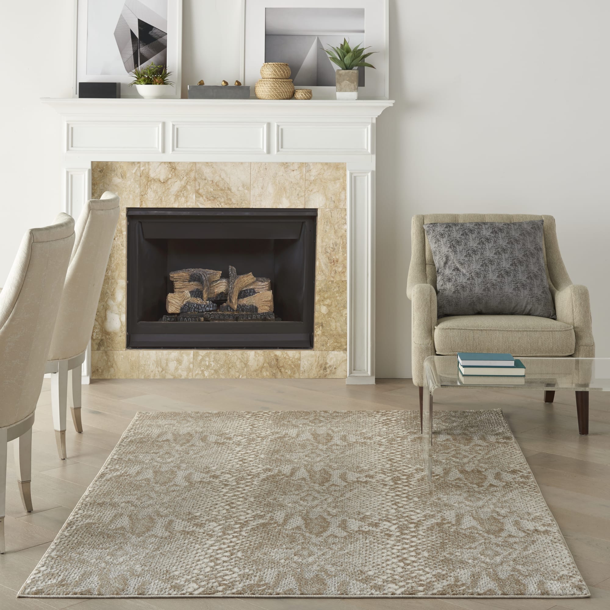 Solace 06 Ivory Grey Beige