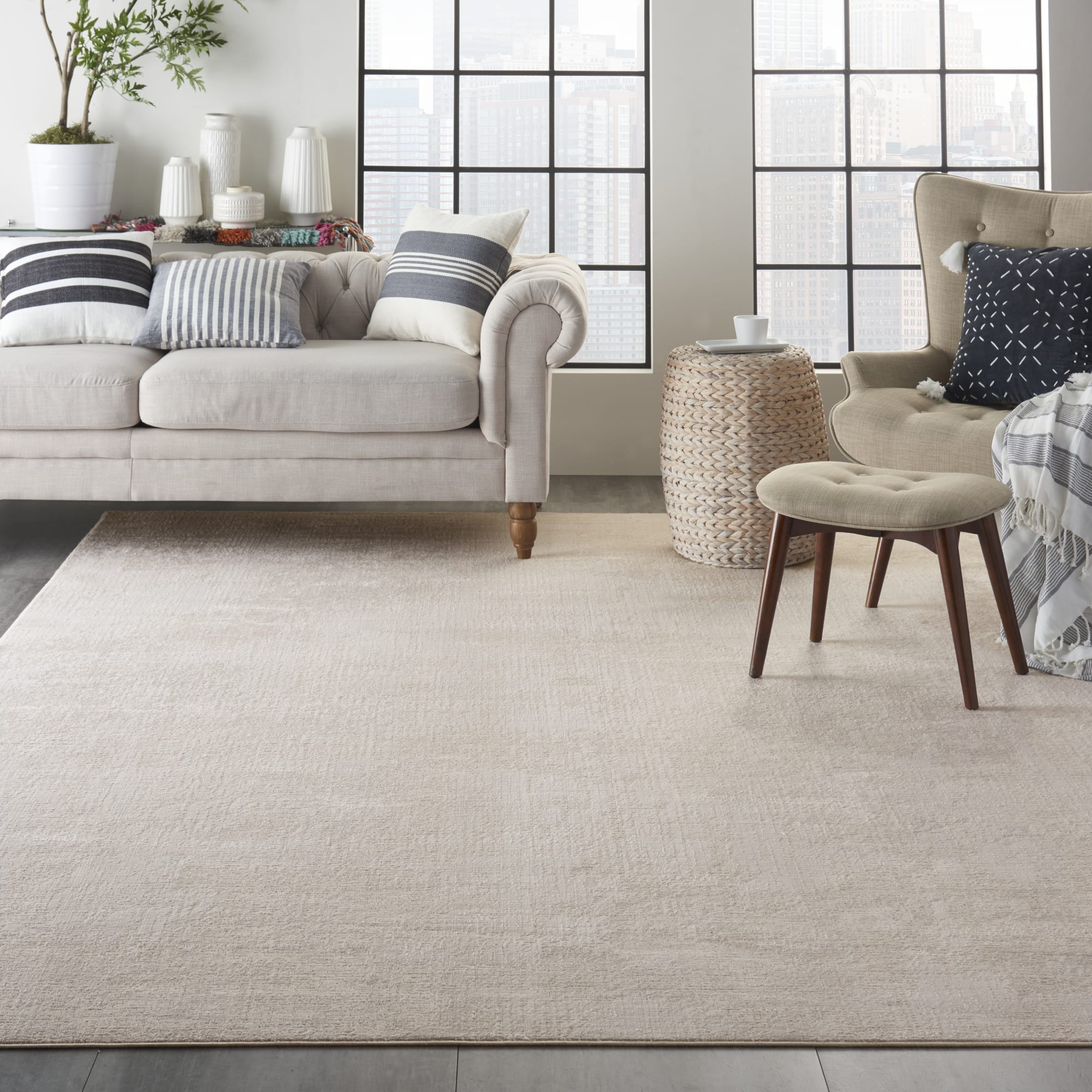 Silky Textures 01 Ivory Grey
