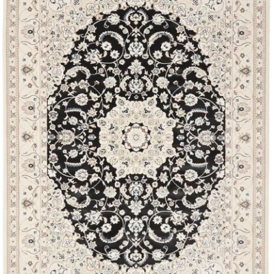 Nain Medallion Charcoal