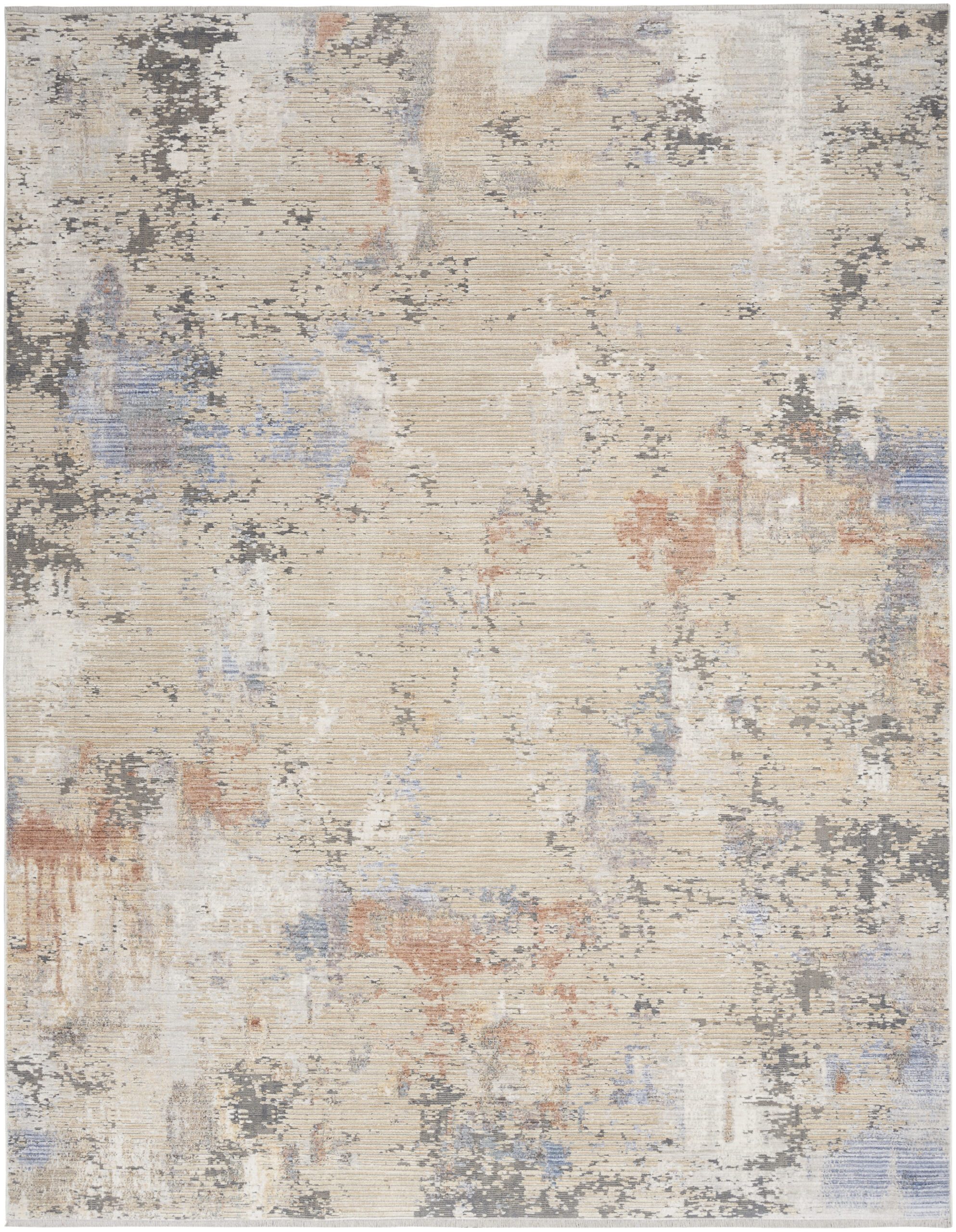 Abstract Hues 01 Beige Grey - Image 3