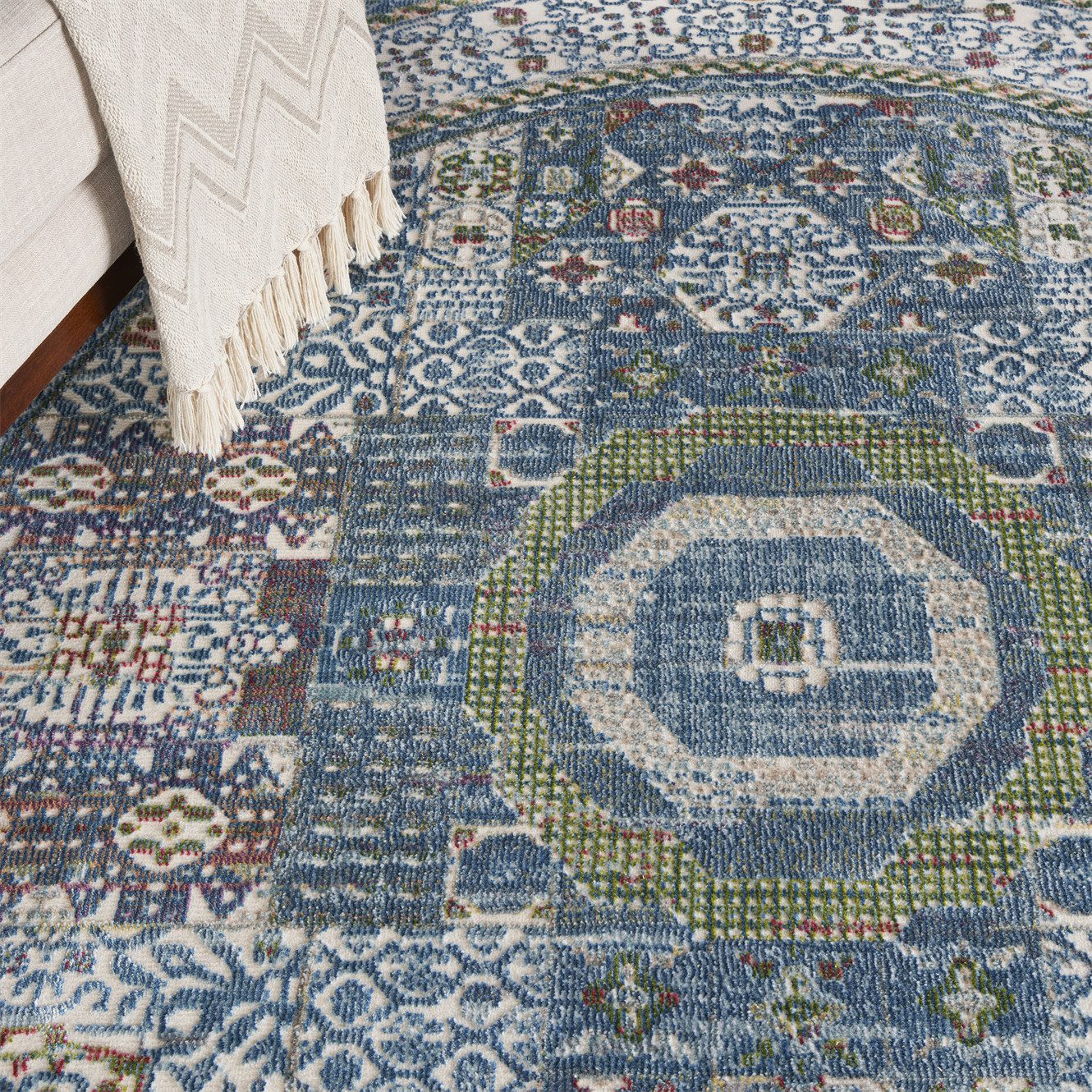 Ankara Global 17 Ivory Light Blue - Image 6