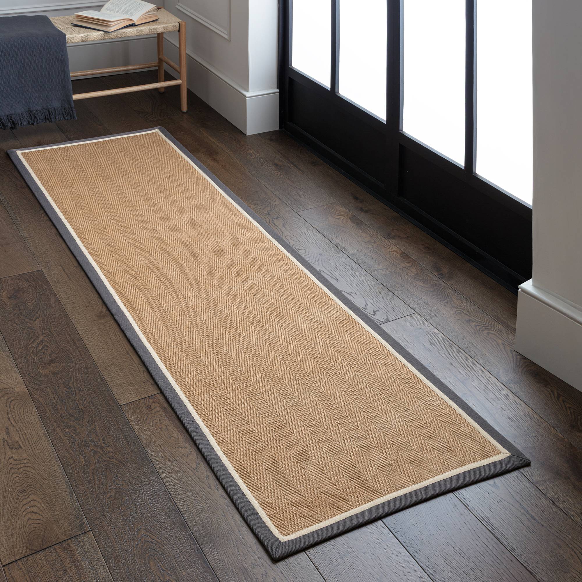 Border Herringbone Slate