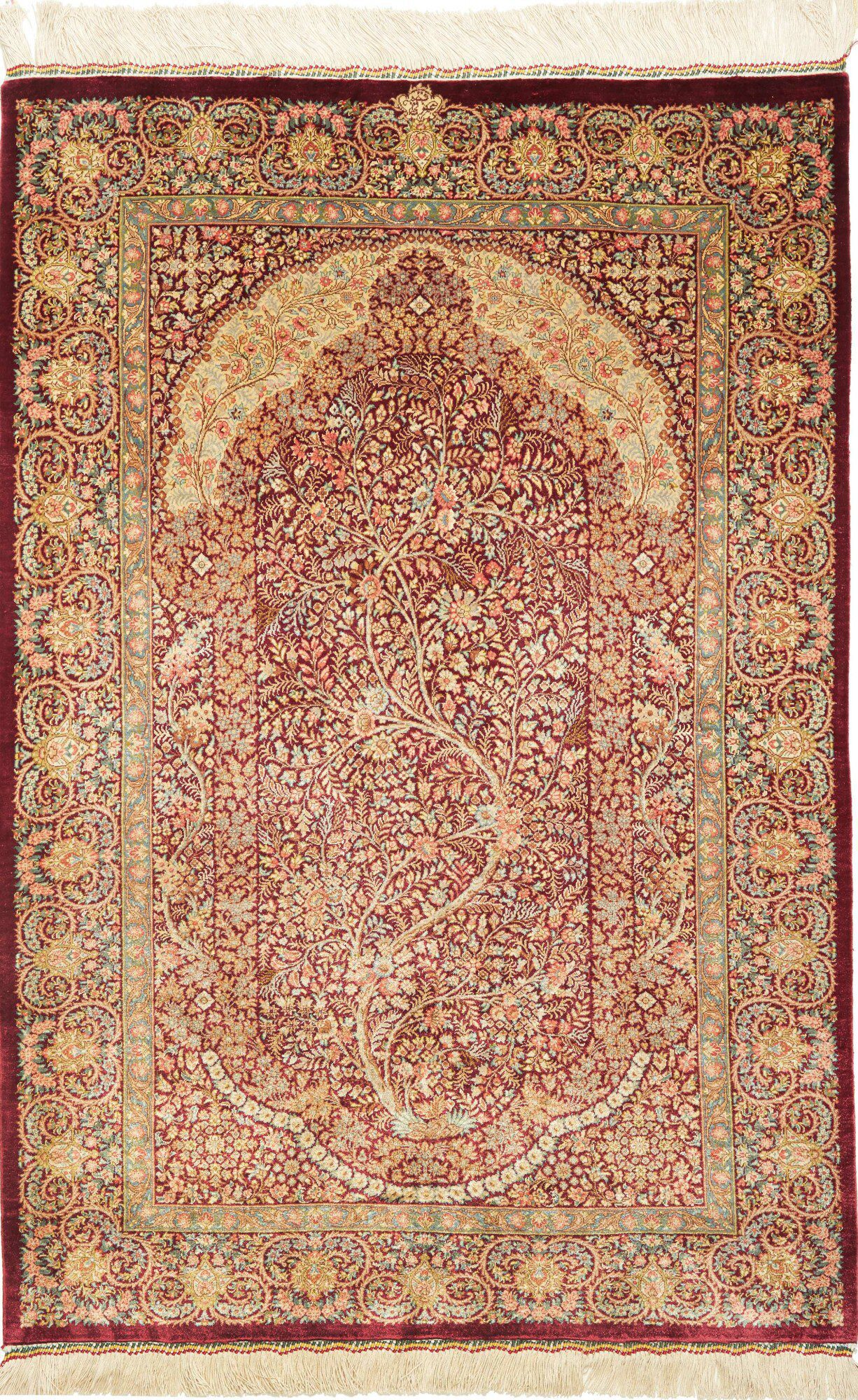 Ghom Silk123X83 Cm