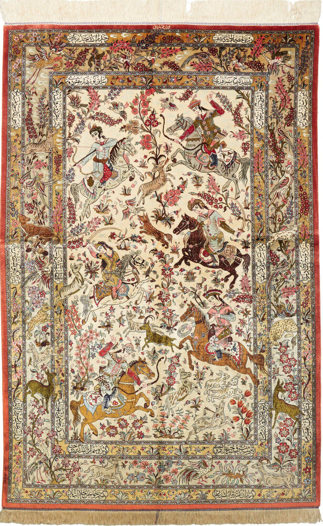 Ghom Silk203X132 Cm