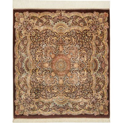 Ghom Silk108X96 Cm